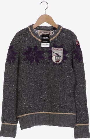 NAPAPIJRI Sweater & Cardigan in M in Grey: front