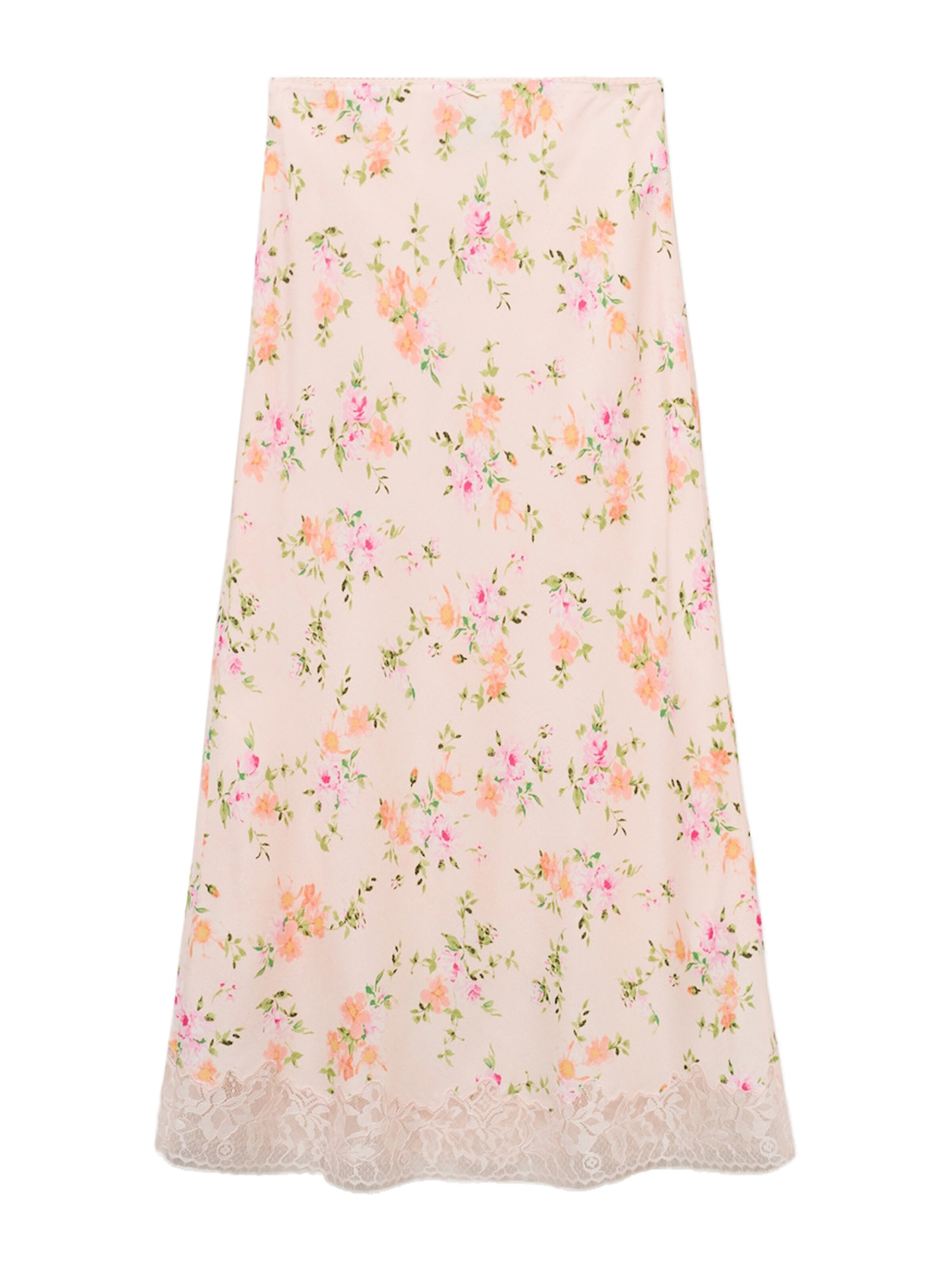 Gonna 'CHRISTY' di MANGO in rosa: frontale