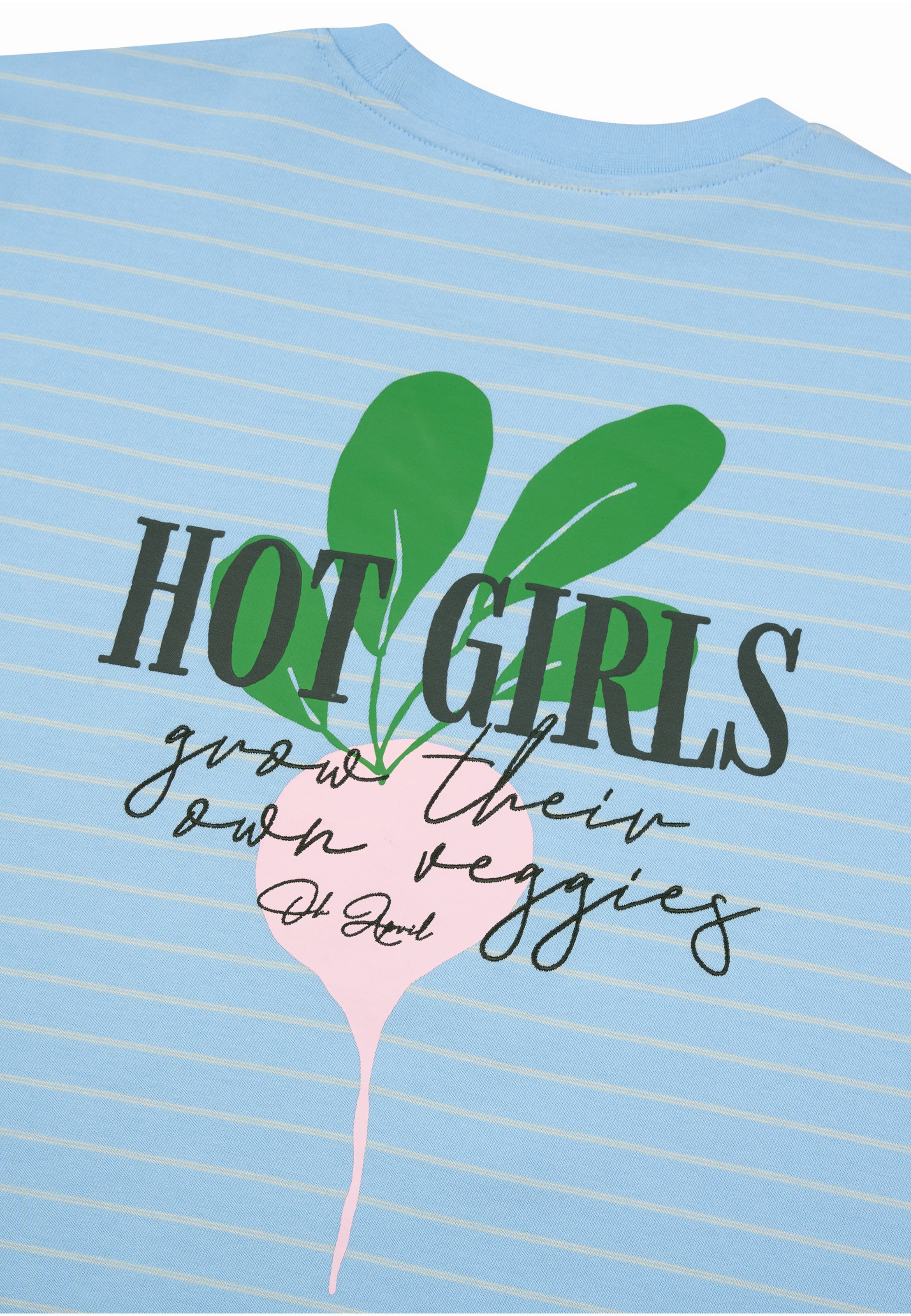 Maglietta 'Hot Girls' di OH APRIL in blu
