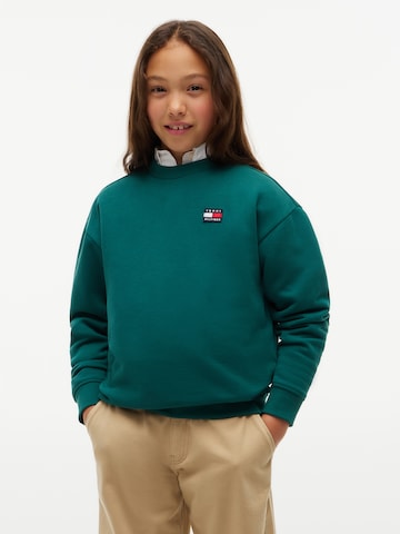TOMMY HILFIGER Sweatshirt 'HERITAGE' in Groen: voorkant