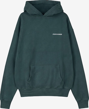 Sweat-shirt Pegador en vert : devant