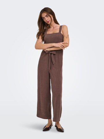 ONLY Jumpsuit 'Siesta' in Brown: front