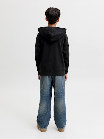 Bluză de molton 'JJEARCHIVE' de la Jack & Jones Junior pe negru