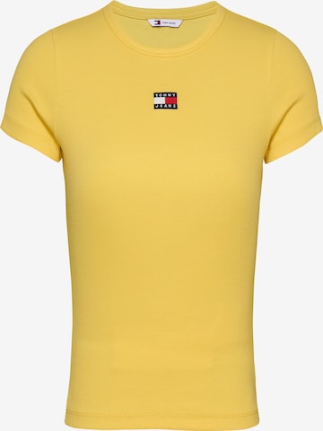 Tommy Jeans Футболка в Желтый: спереди