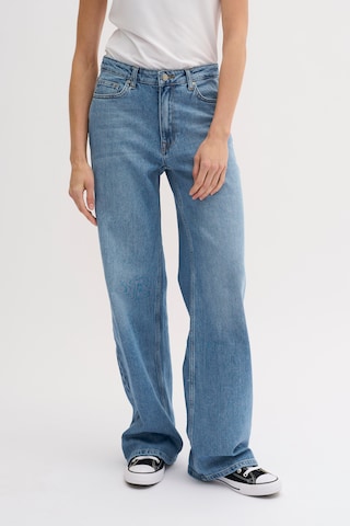 My Essential Wardrobe Loosefit Jeans in Blauw: voorkant