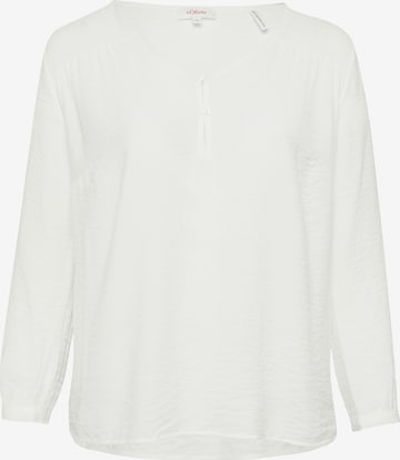 Chemisier s.Oliver en beige : devant