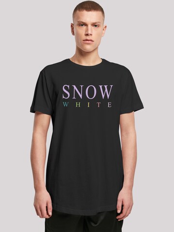 T-Shirt 'Disney Boys Snow White' F4NT4STIC en noir : devant