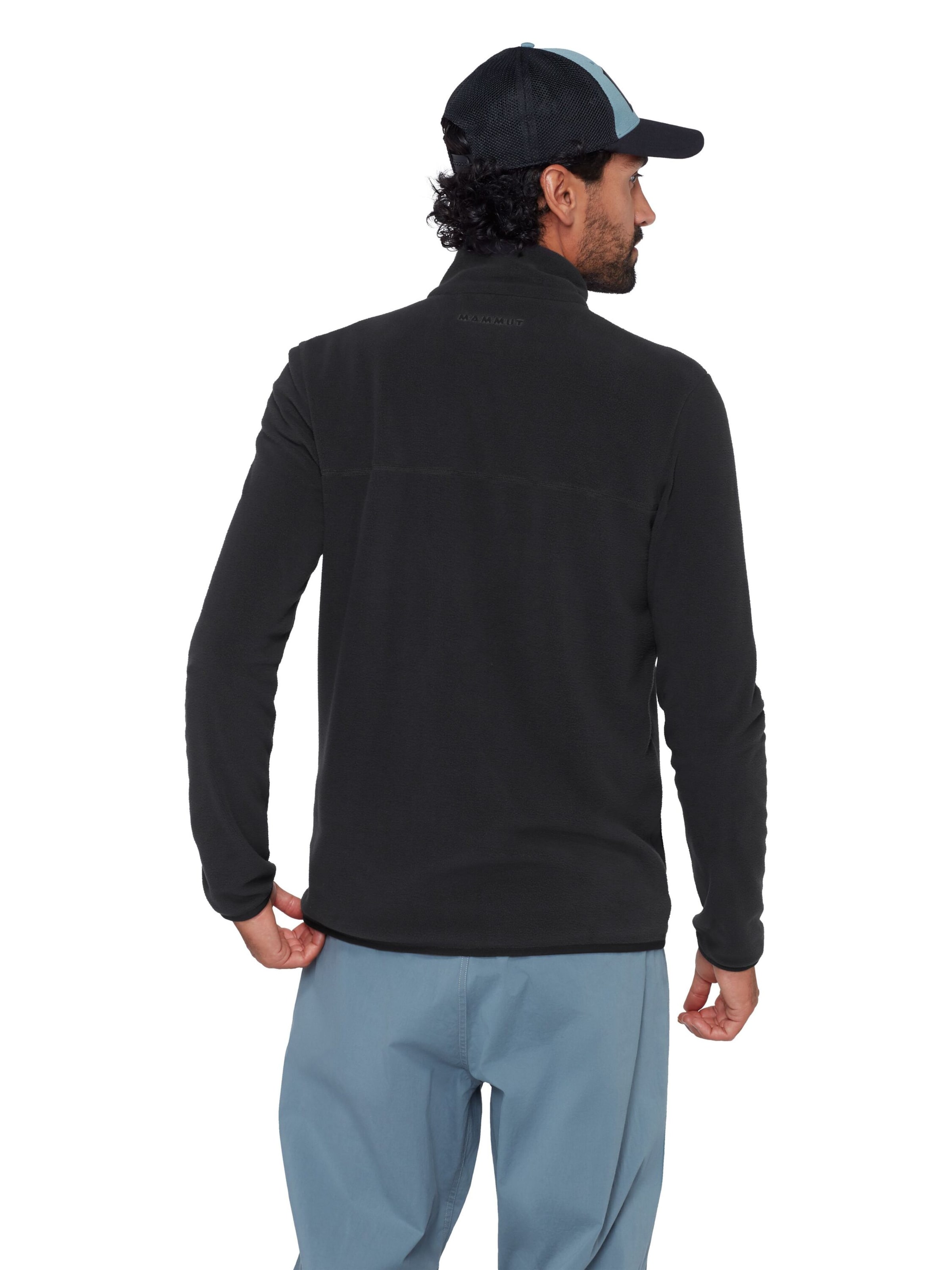 MAMMUT Athletic Fleece Jacket in Black