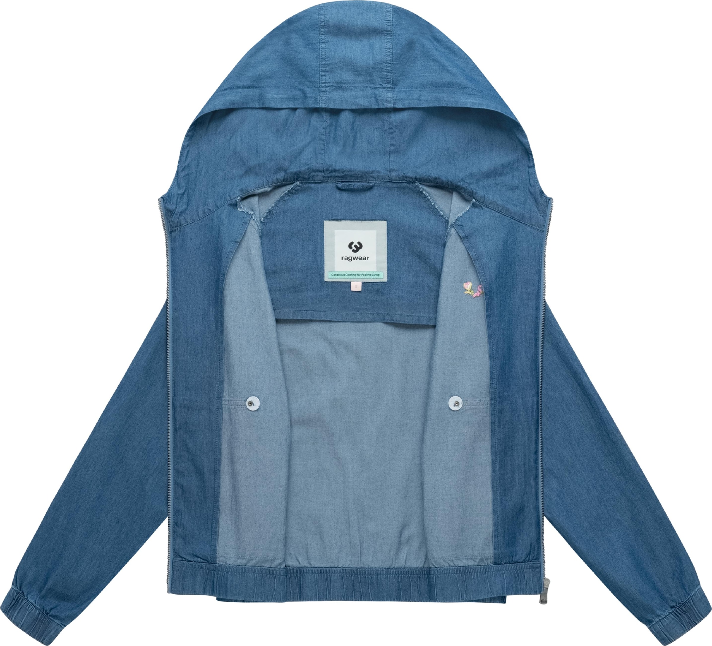 Veste mi-saison 'Anndra' Ragwear en bleu