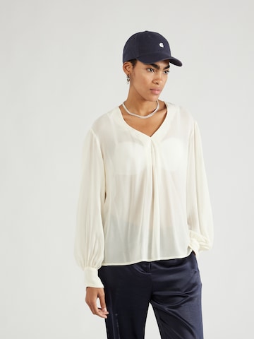 UNITED COLORS OF BENETTON Blouse in Beige: voorkant