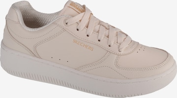 Baskets basses 'Sport Court 2.0 - Core Essential' SKECHERS en beige : devant