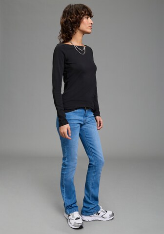 LAURA SCOTT Shirt in Black