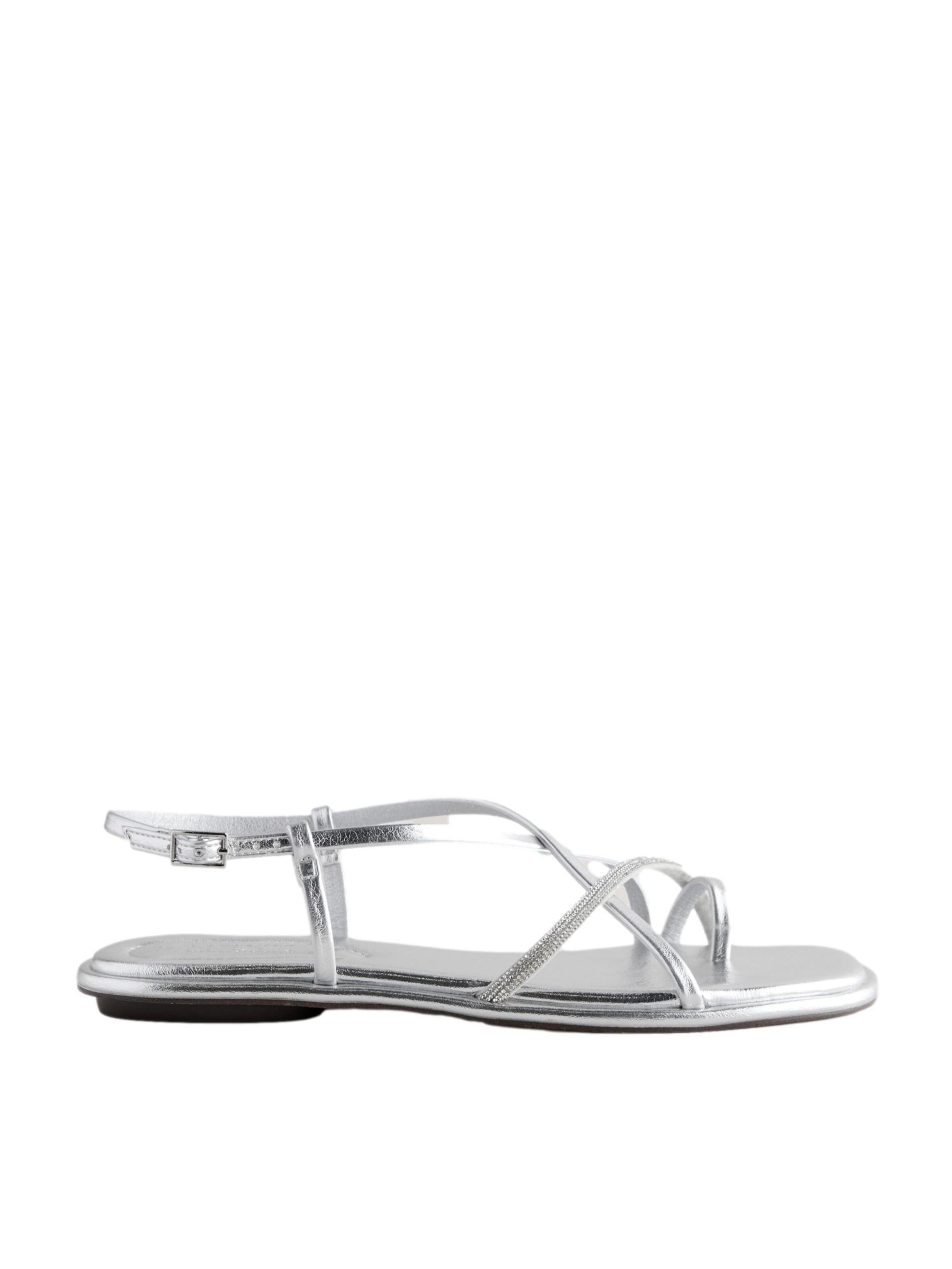 NextSandale s remenčićima 'Forever Comfort' - srebro boja