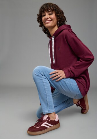 DELMAO Sweatshirt in Red