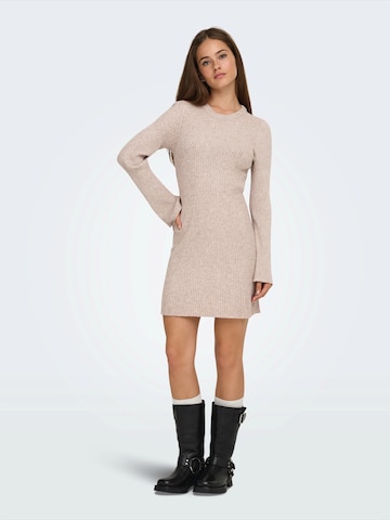 Robes en maille 'ONLMONICA' ONLY en marron
