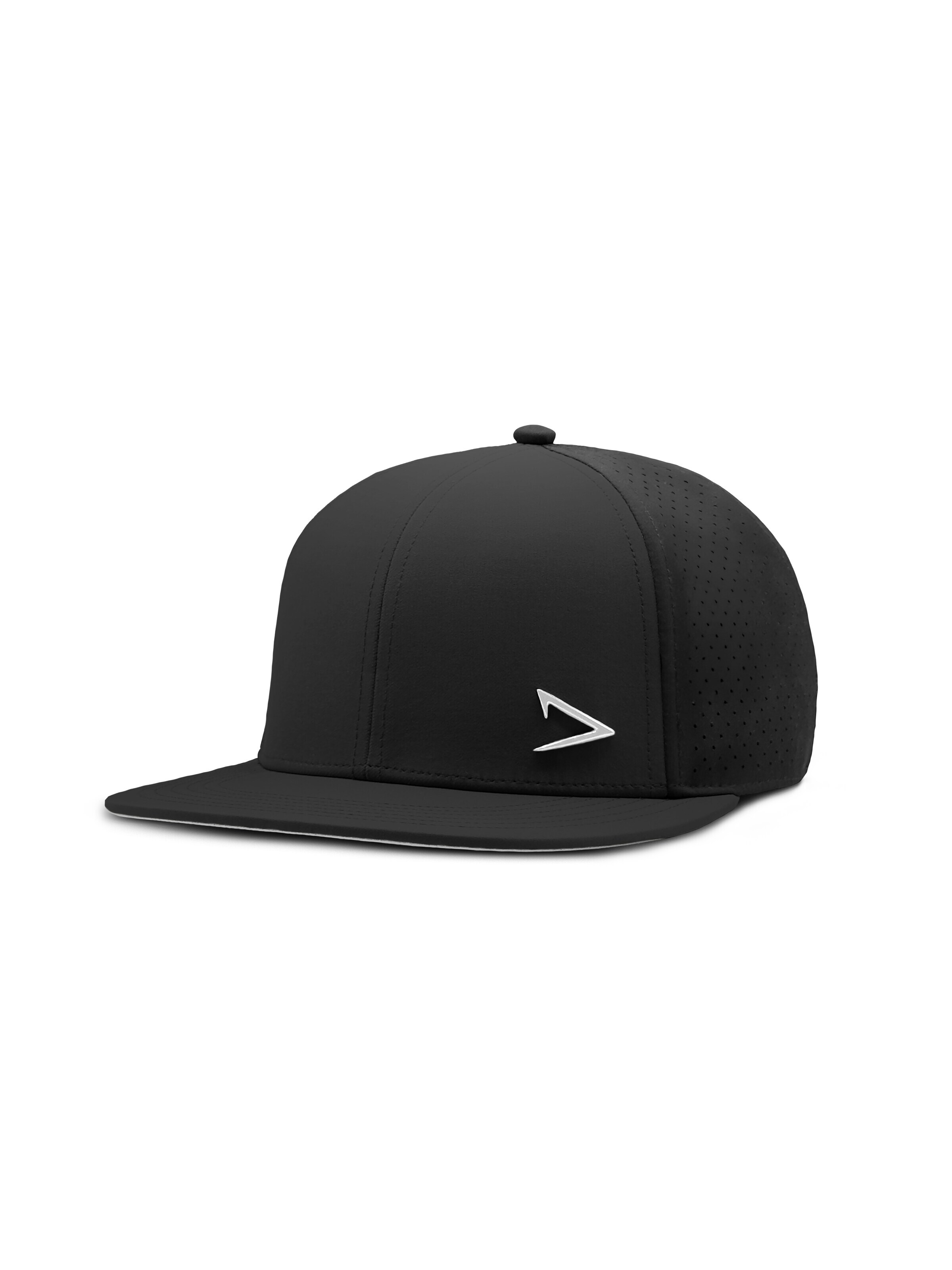 apol Cap 'CLOUD FLAT 2.0' in Black: front