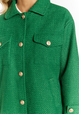 faina Prechodná bunda 'Tuxe' - Zelená