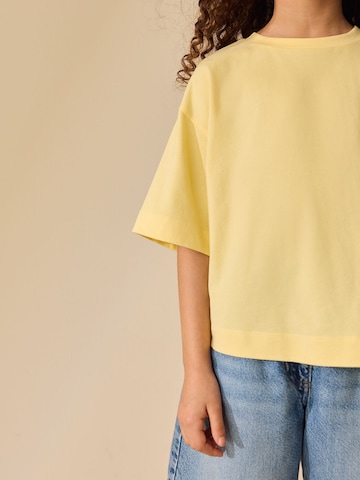 T-Shirt Next en jaune