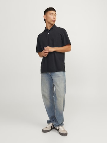 JACK & JONES Poloshirt in Schwarz