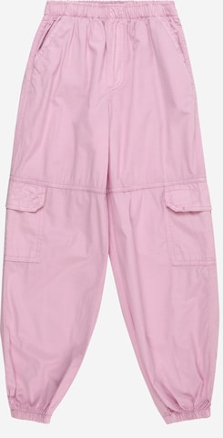 STACCATO Дънки Tapered Leg Панталон в розово: отпред