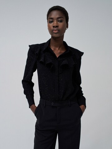 Salsa Jeans Blouse in Black: front