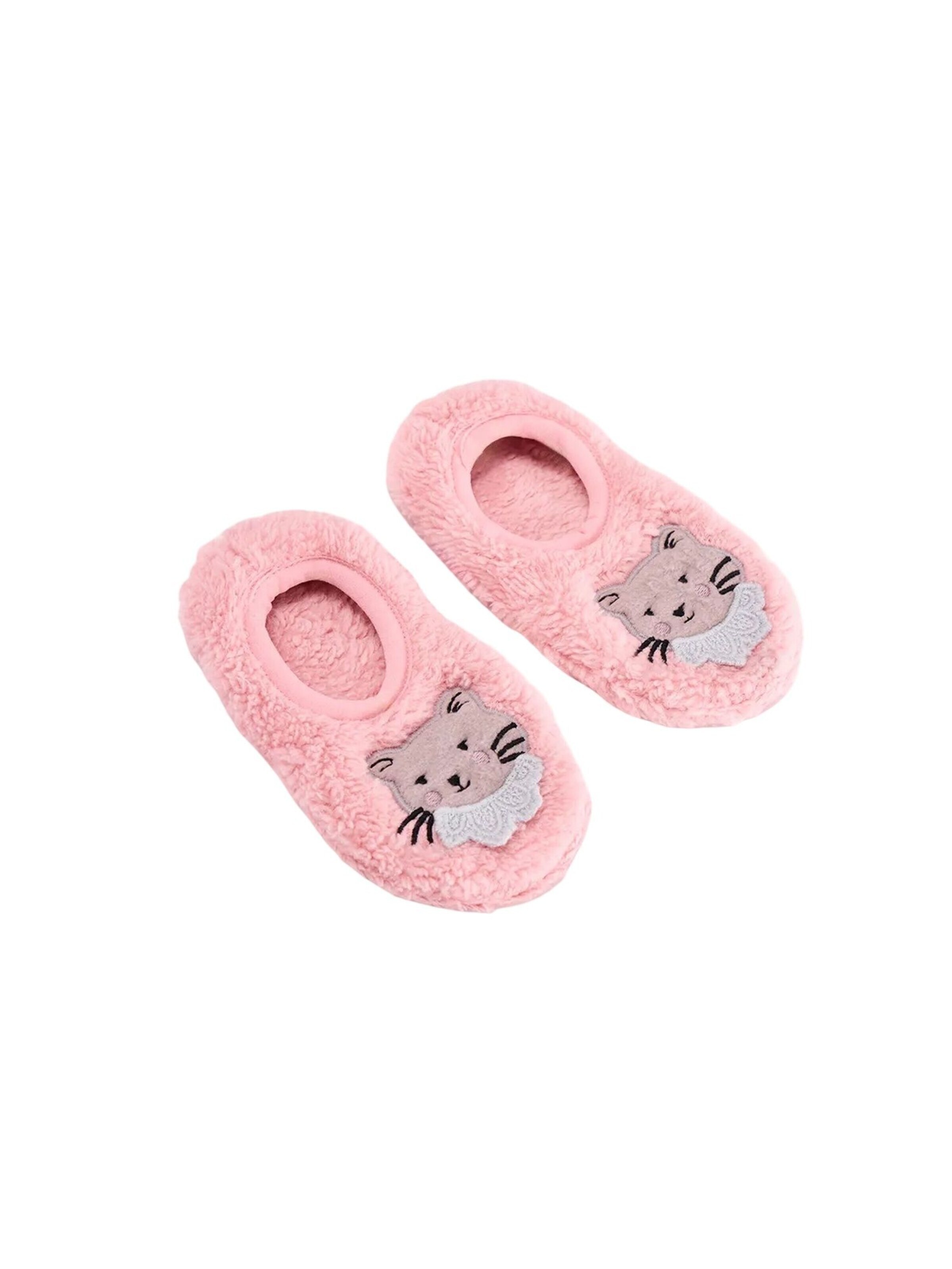 Penti Sokken 'PENTI Mädchen Kitty Socken mit Katzenmuster' in Roze