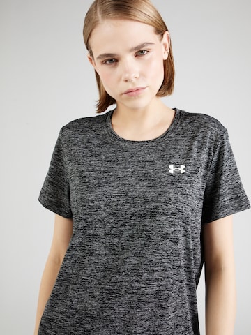 UNDER ARMOUR Funktionsbluse 'Tech Twist' i sort