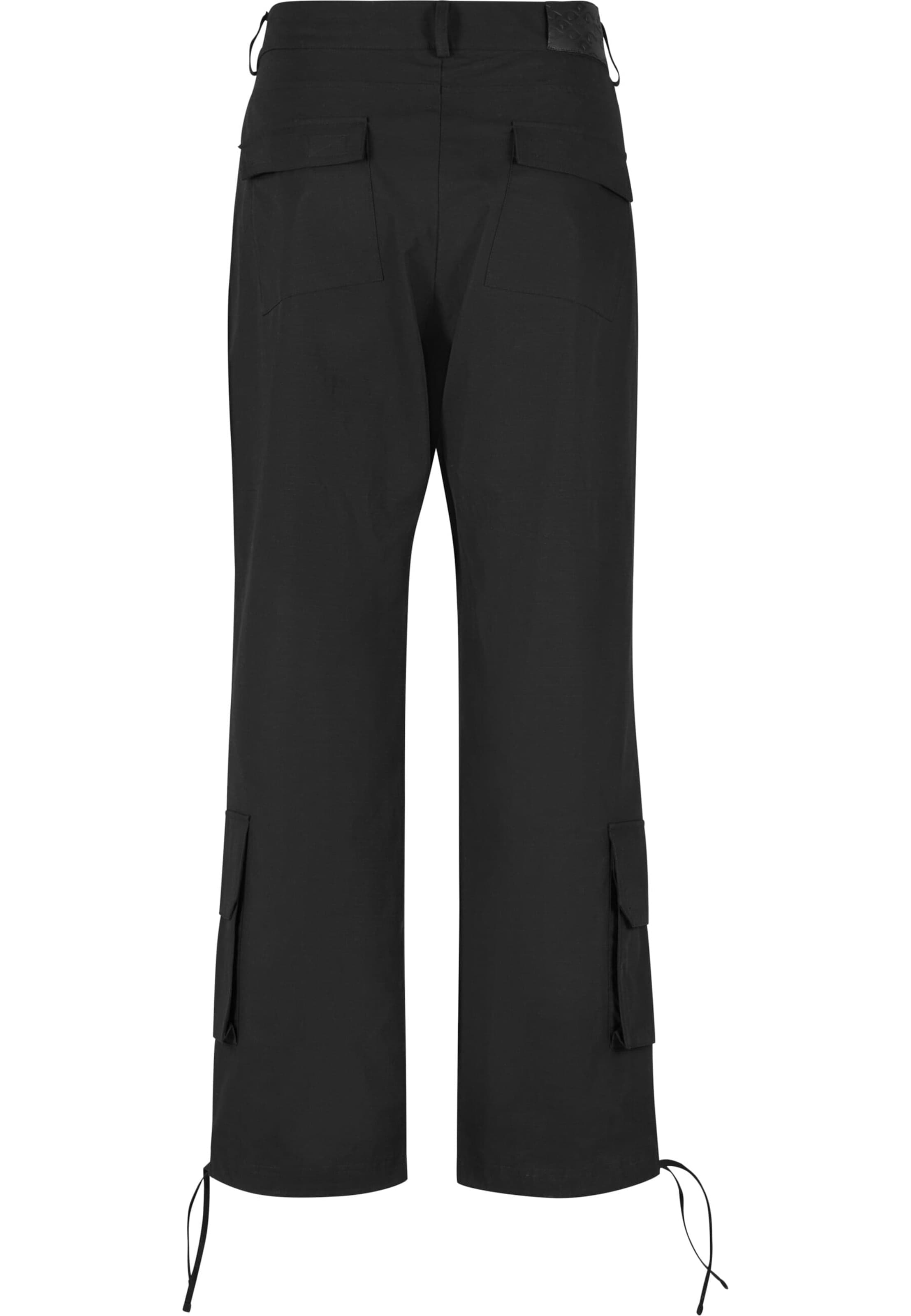 Loosefit Pantaloni cargo di Pequs in nero