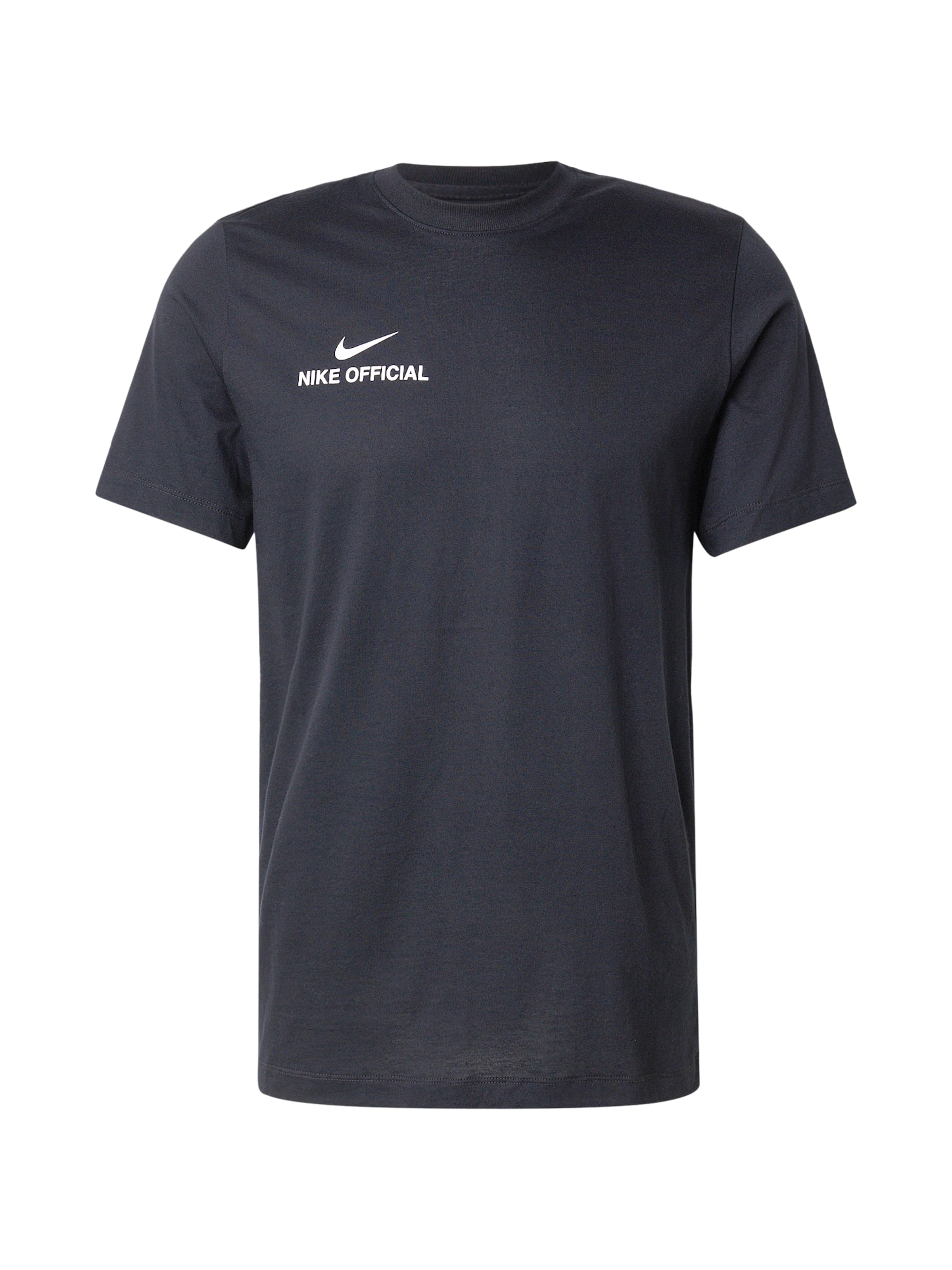 Nike Sportswear Camiseta 'OFFICIAL' en negro / blanco, Vista del producto