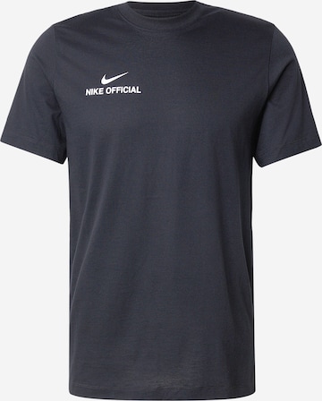 Nike Sportswear - Camiseta 'OFFICIAL' en negro: frente