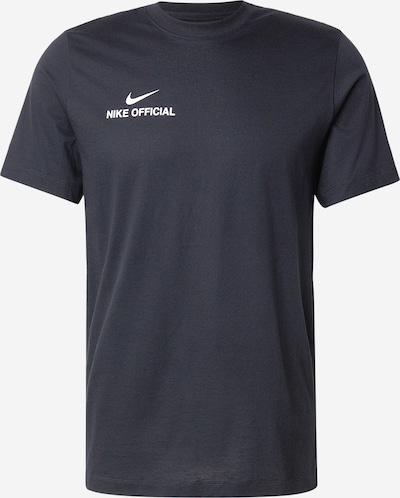 Nike Sportswear Majica 'OFFICIAL' u crna / bijela, Pregled proizvoda