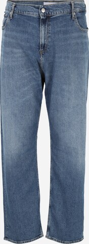 Calvin Klein Jeans Plus Regular Jeans in Blue: front