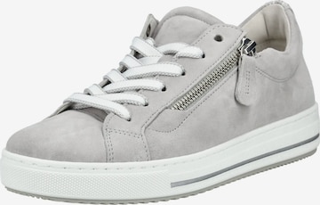 Baskets basses GABOR en gris : devant