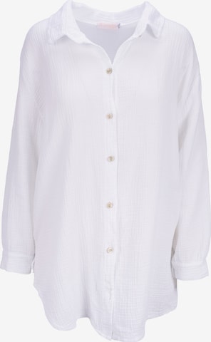 Chemisier 'Susie' Seasons of April en blanc : devant