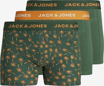 JACK & JONES Bokserid 'CULA', värv roheline: eest vaates