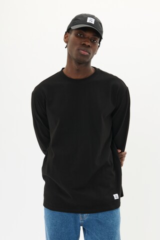 Matinique Shirt 'Hudson LS 73' in Zwart: voorkant