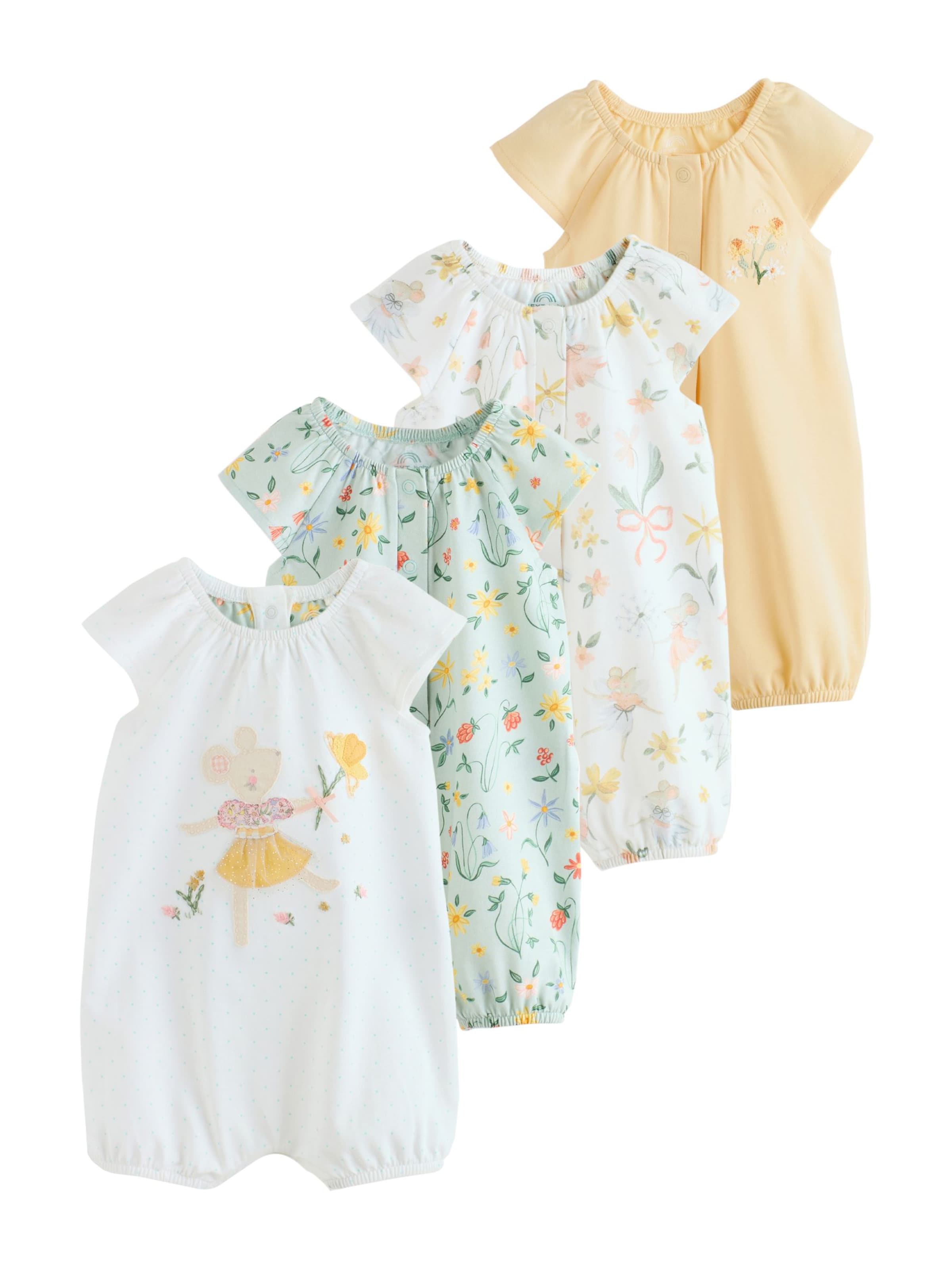 Tutina / body per bambino di Next in giallo: frontale