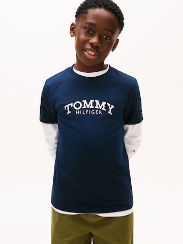 TOMMY HILFIGER Póló - kék: elől