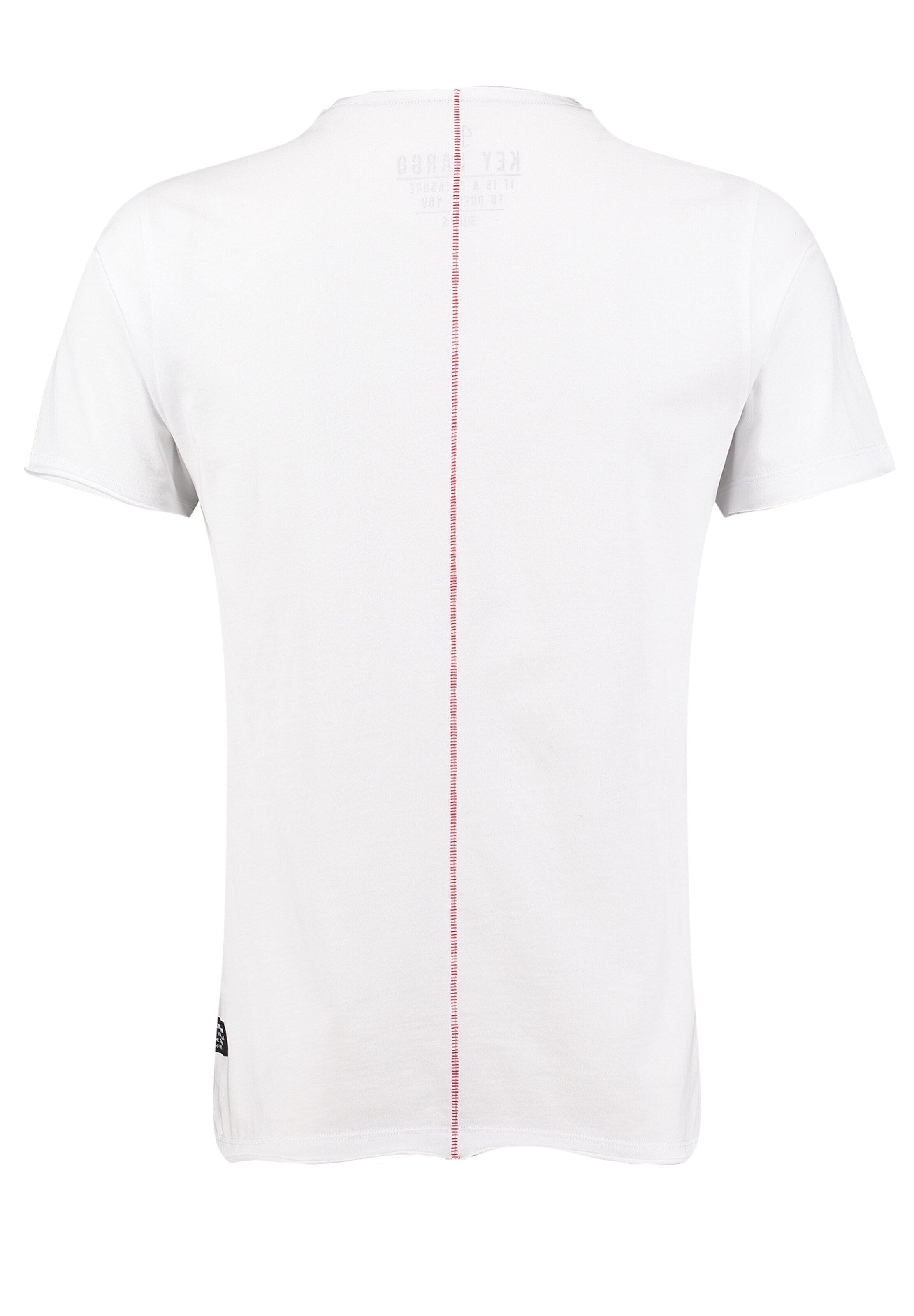 Key Largo T-Shirt 'KLFREEDOM' in Weiß