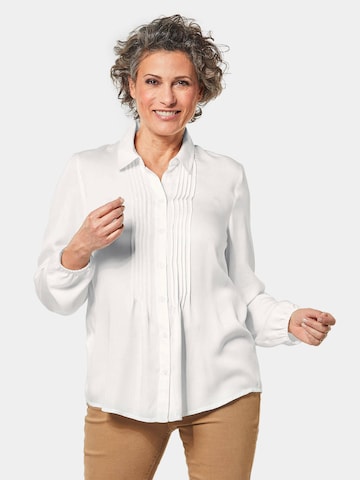 Goldner Blouse in Wit: voorkant