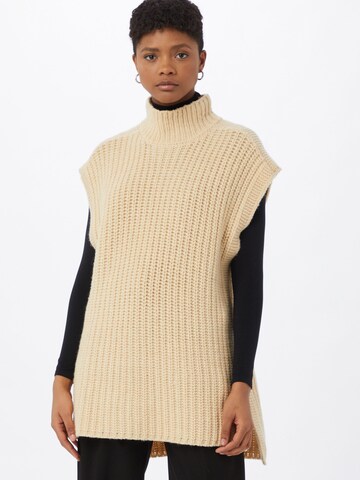 KAREN BY SIMONSEN Sweater 'Inez' in Beige: front