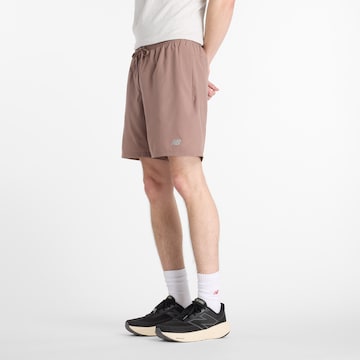 Regular Pantalon de sport 'Essentials 7' new balance en beige