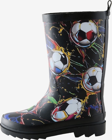 Next Kumisaappaat värissä musta: etupuoli