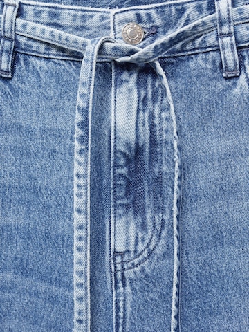 MANGO Loosefit Jeans 'Lucia' i blå