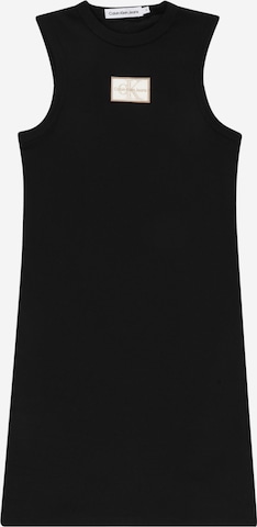 Calvin Klein Jeans - Vestido en negro: frente