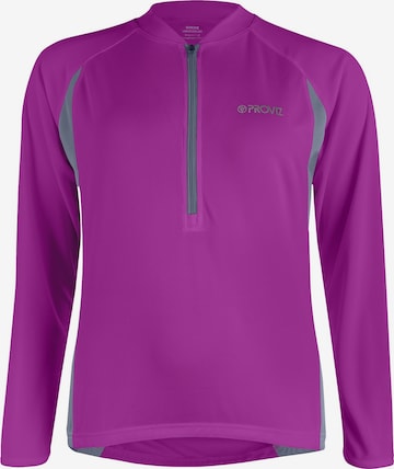 Proviz Performance Shirt in Purple: front