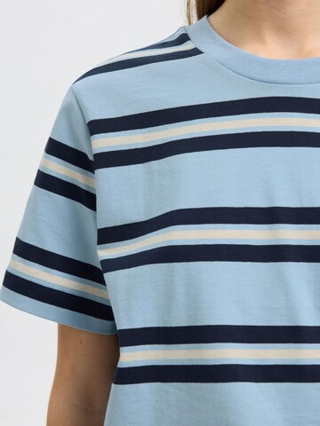 SELECTED - Camiseta en azul
