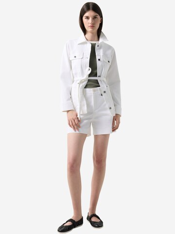 BOGNER Wide Leg Shorts 'Lissy' in Weiß