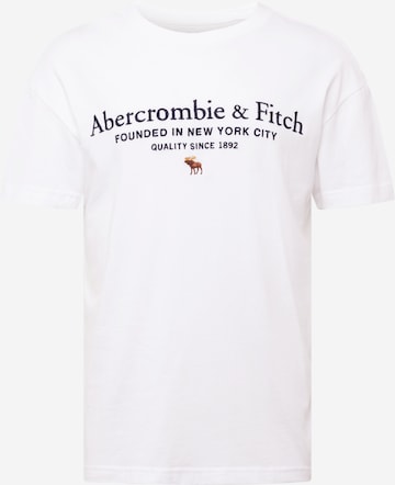 Abercrombie & Fitch Футболка в Белый: спереди