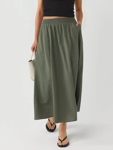 Busem Skirt in Green: front